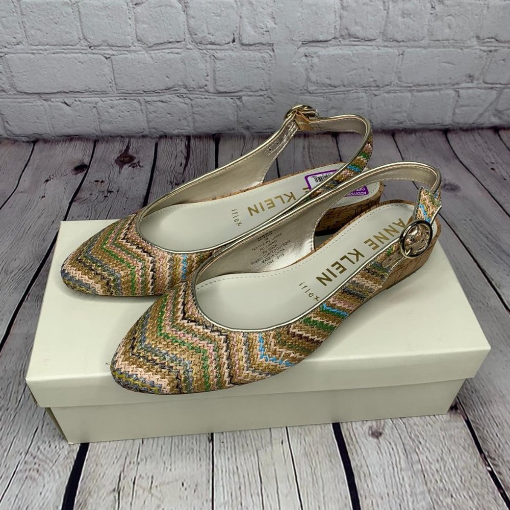 NWT Anne Klein AKMarta Natural Shoe